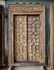 Indian Front Door Authentic Carving with Big Brass