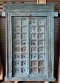 Antique Wooden Door with Brass Stars