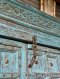 Antique Wooden Door with Brass Stars