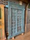 Antique Wooden Door with Brass Stars