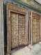 Indian Front Door Authentic Carving with Big Brass