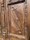 2XL28 Antique Colonial Door with Carving