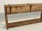 Antique Wooden Box Console Table