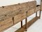 Antique Wooden Box Console Table