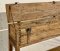 Antique Wooden Box Console Table
