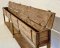Antique Wooden Box Console Table