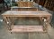 CL48 Antique Console Table with Carved Swans