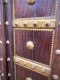 Antique Wooden Cabinet with Brass