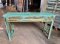 CL57 Green Carved Console Table with Drawers