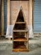 BRT30 Tribal Boat Book Rack from India