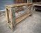 CL60 Antique Console Table in Green Color