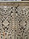 Carved Cabinet in White Color
