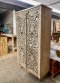 Carved Cabinet in White Color