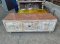 TVC3 White Washed Carved TV Cabinet