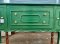 European Console Table in Green Color