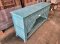 CL64 Carved Console Table in Blue Color