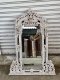 Indian Mirror In White Washed Color