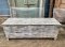 Antique White Washed Box From India