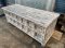 Antique White Washed Box From India