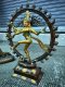 BRI68 Brass Lord Shiva in Gold Color