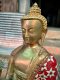 Brass Buddha Decorated with Stones