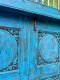 Blue Antique Wood Front Door