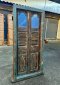 Antique Louver Wood Door with Glass