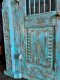 Antique Blue Wooden Double Door