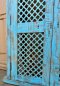 Blue Wooden Gate Arch Doors