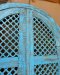 Blue Wooden Gate Arch Doors