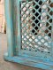 Blue Wooden Gate Arch Doors