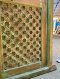 Green Carved Wood Front Door