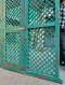 Large Entrance Gate Door in Vintage Green