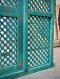 Large Entrance Gate Door in Vintage Green