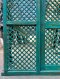 Large Entrance Gate Door in Vintage Green