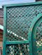 Large Entrance Gate Door in Vintage Green