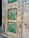 Gorgeous Arch Door Rustic Off White with Green