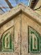 Gorgeous Arch Door Rustic Off White with Green