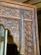 Antique Arch from India Full Carving Natural Wood Color