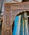 Antique Arch from India Full Carving Natural Wood Color