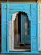 Indian Arch Gate Hand Carving Blue Color