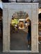 Vintagw White Arch Gate with Fine Carving