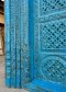 Antique Colonial Door with Carving