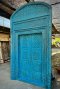 Antique Colonial Door with Carving