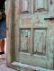 Beautiful vintage Green glass Door