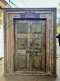 English Colonial Teak Door Rustic Light Grey