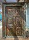 Classic Carved Wood Door in Rustic Color