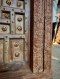 Amazing Antique Carved Door Full with Brass Suns