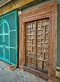 Amazing Antique Carved Door Full with Brass Suns