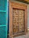 Amazing Antique Carved Door Full with Brass Suns